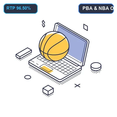 Philippine PBA and NBA live sports betting odds game card